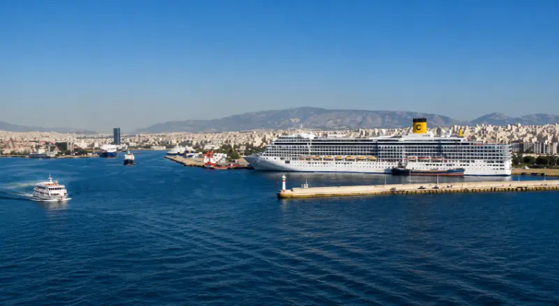 Athens Airport → Piraeus Port